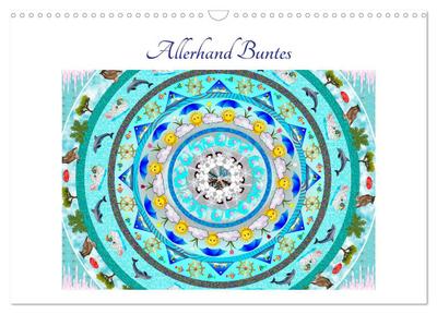 Allerhand Buntes (Wandkalender 2024 DIN A3 quer), CALVENDO Monatskalender