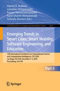Emerging Trends in Smart Cities, Smart Mobility, S