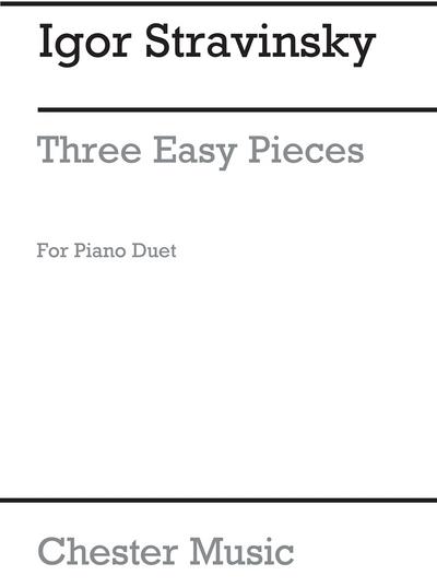 3 easy Piecesfor piano duet