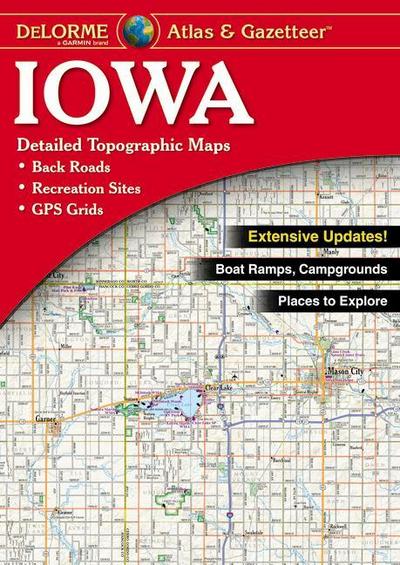 Delorme Atlas & Gazetteer Iowa