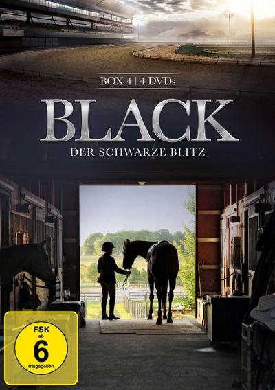 Black, der schwarze Blitz. Box.4, 4 DVD