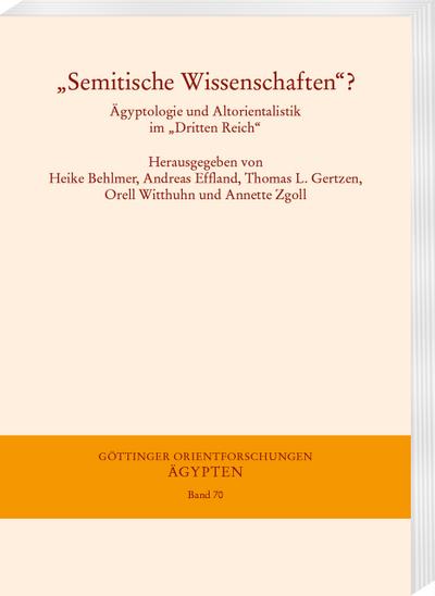 Semitische Wissenschaften?
