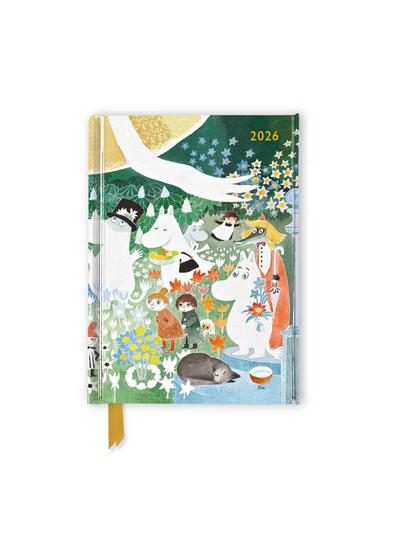 Tove Jansson - Moomin - Die wundersame Reise ins Mumintal - Taschenkalender 2026