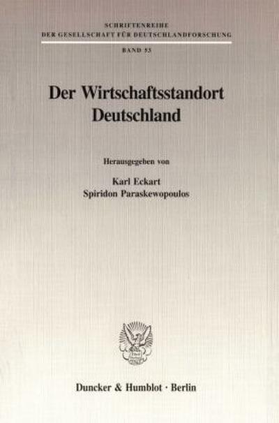 Der Wirtschaftsstandort Deutschland.