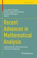 Recent Advances in Mathematical Analysis