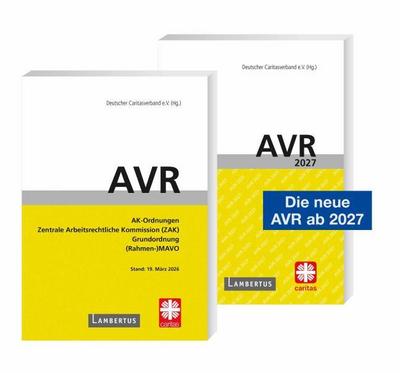 Paket AVR Buchausgabe 2026 + AVR 2027