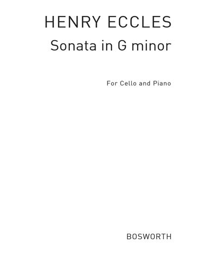 Sonata g minorfor cello and piano