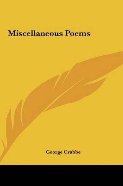Miscellaneous Poems