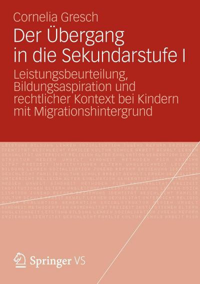 Der Übergang in die Sekundarstufe I