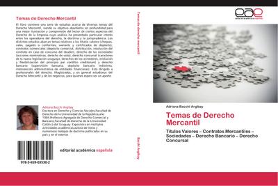 Temas de Derecho Mercantil - Adriana Bacchi Argibay