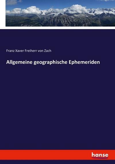 Allgemeine geographische Ephemeriden
