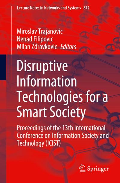 Disruptive Information Technologies for a Smart Society
