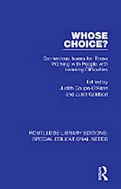Whose Choice?
