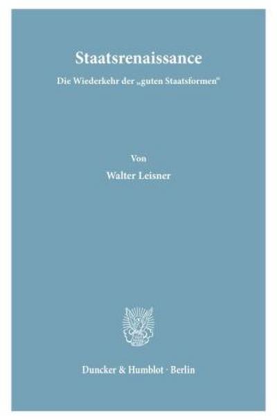 Staatsrenaissance.