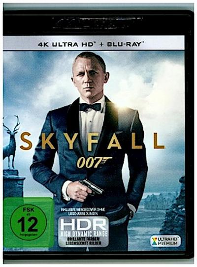 Bond 007 - Skyfall (UHD) 4K Min: 149/DD5.1/WS  2Disc