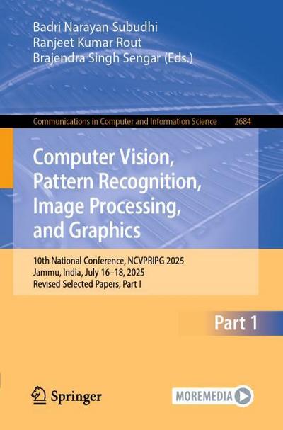 Computer Vision, Pattern Recognition, Image Processing, and Graphics
