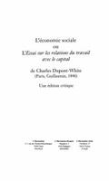 economie sociale ou l’essai sur les rela