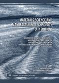 Materials Science and Manufacturing Technology (4th Edition)