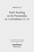 Paul’s Teaching on the Pneumatika in 1 Corin