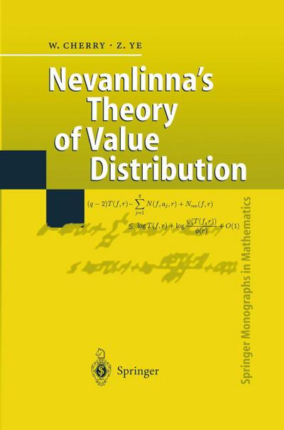 Nevanlinna’s Theory of Value Distribution