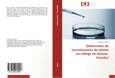 Elaboration de connaissances de chimie au college en Guinée-Conakry