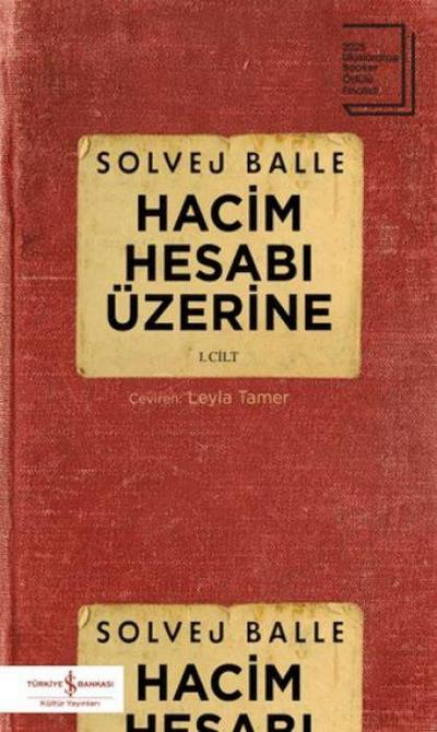 Hacim Hesabi Üzerine 1. Cilt