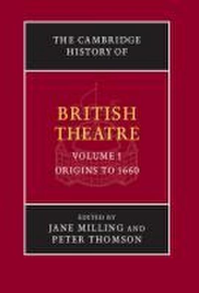 The Cambridge History of British Theatre