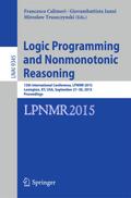 Logic Programming and Nonmonotonic Reasoning