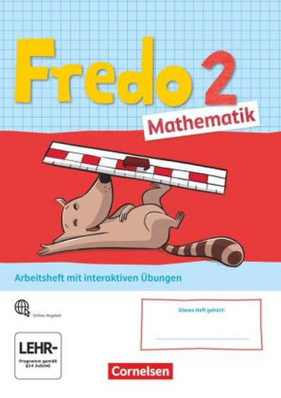 Fredo - Mathematik - Ausgabe A - 2021 - 2. Schuljahr Arbeitsheft mit interaktiven Übungen auf scook.de - Mit Stickerbogen