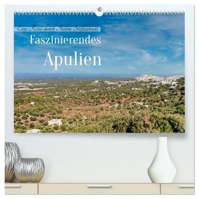 Faszinierendes Apulien (hochwertiger Premium Wandkalender 2026 DIN A2 quer), Kunstdruck in Hochglanz