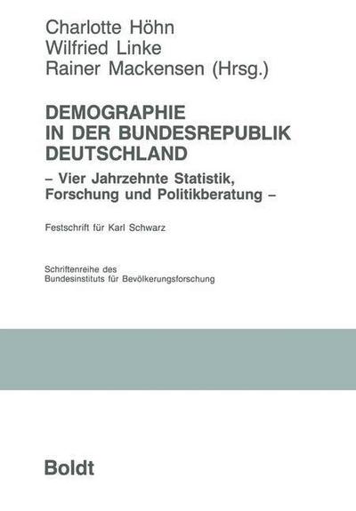 Demographie in der Bundesrepublik Deutschland