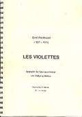 Les Violettesfür Kammerorchester