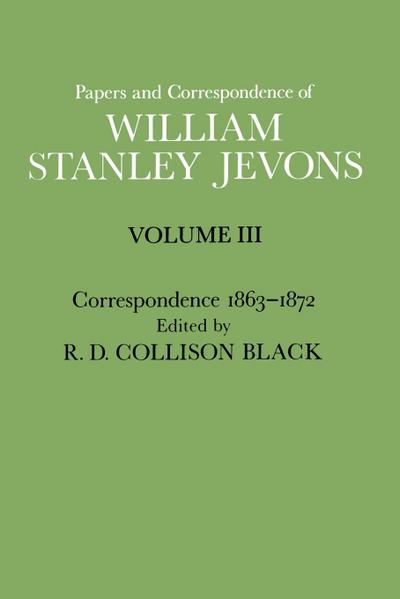 Papers and Correspondence of William Stanley Jevons