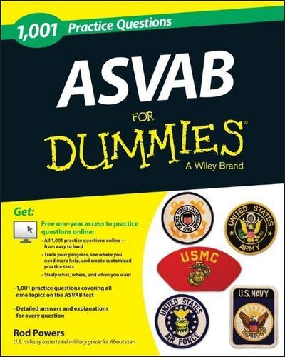 1,001 ASVAB Practice Questions For Dummies (+ Free Online Practice)