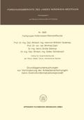 Grundlagenuntersuchungen zur Verhinderung der Anbackerscheinungen beim Drehrohrofenreduktionsprozeß