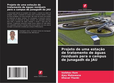Projeto de uma estação de tratamento de águas residuais para o campus de Junagadh da JAU