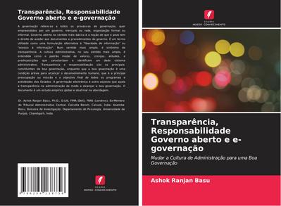Transparência, Responsabilidade Governo aberto e e-governação