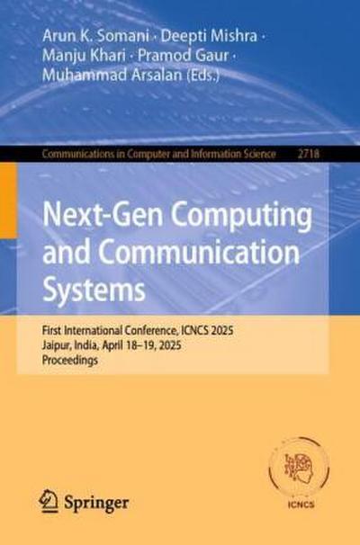 Next-Gen Computing and Communication Systems