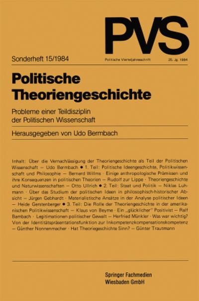 Politische Theoriengeschichte