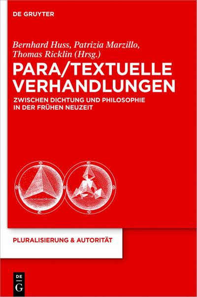 Para/Textuelle Verhandlungen zwischen Dichtung und Philosophie in der Frühen Neuzeit