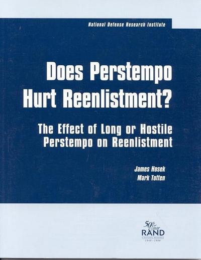 Has Perstempo Hurt Reenlistment?