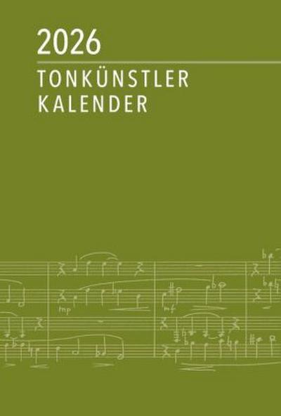 Tonkünstler-Kalender 2026