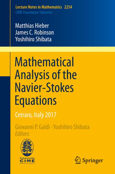 Mathematical Analysis of the Navier-Stokes Equations