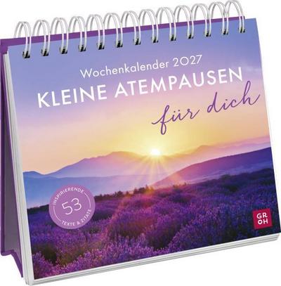 Wochenkalender 2027: Kleine Atempausen für dich