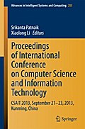 Proceedings of International Conference on Computer Science and Information Technology