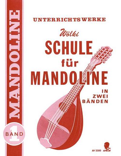 Schule für Mandoline, Band 1