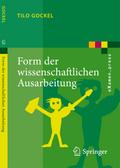 Form der wissenschaftlichen Ausarbeitung