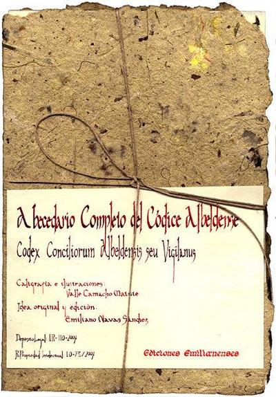 Abecedario completo del Códice Albeldense