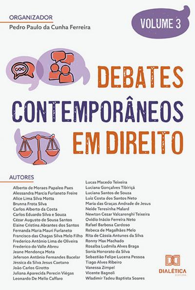 Debates contemporâneos em Direito