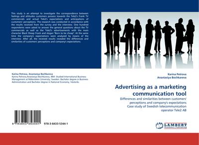 Advertising as a marketing communication tool